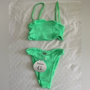 Brand New with Tags - Hunza G - Gigi Bikini in Lime!!!